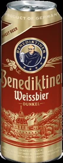 Lon Benediktiner Weissbier Dunkel 500ml